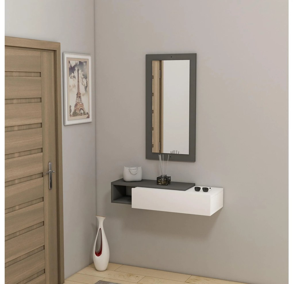 Raft Sepona (antracit + alb) . 1094803