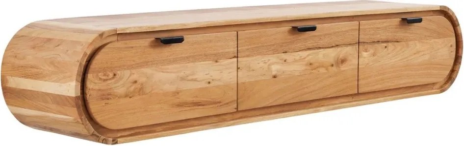 Comoda suspendata din lemn de salcam ORGANIC 160cm