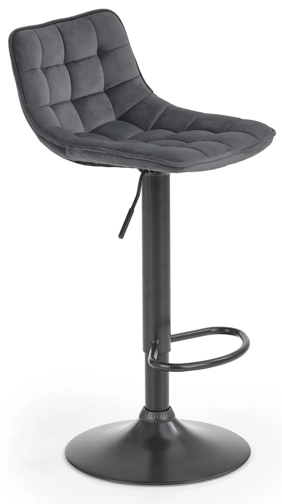 Scaun tip bar Hertha (gri). 1039571