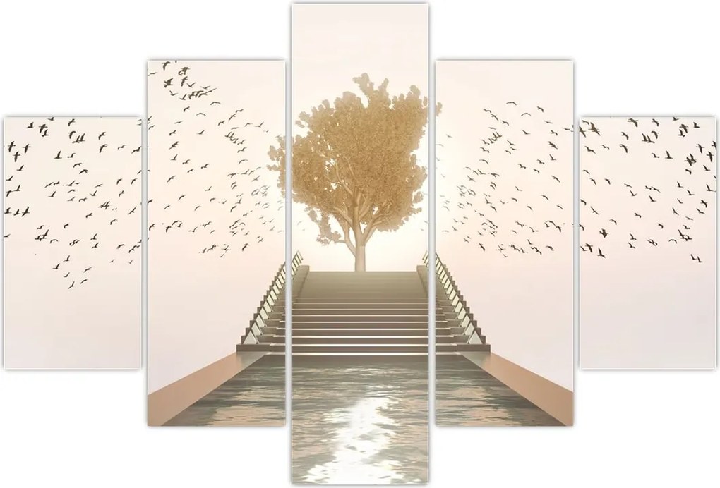 Tablou - Pod spre necunoscut (150x105 cm)