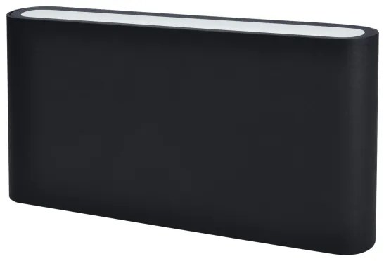 Aplică LED de exterior Solight WO800-B MODENA LED/12W/230V IP54 negru