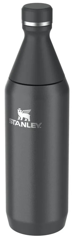 Sticlă neagră din oțel inoxidabil 600 ml All Day Slim – Stanley