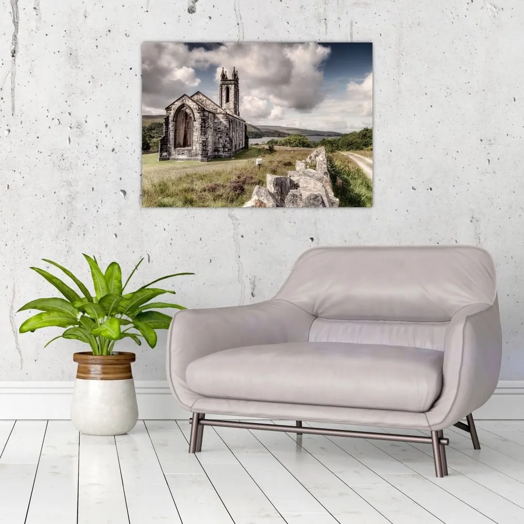 Tablou - Biserica irlandeză (70x50 cm)
