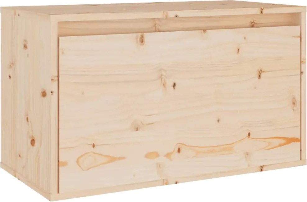 vidaXL Dulap de perete, 60x30x35 cm, lemn masiv de pin