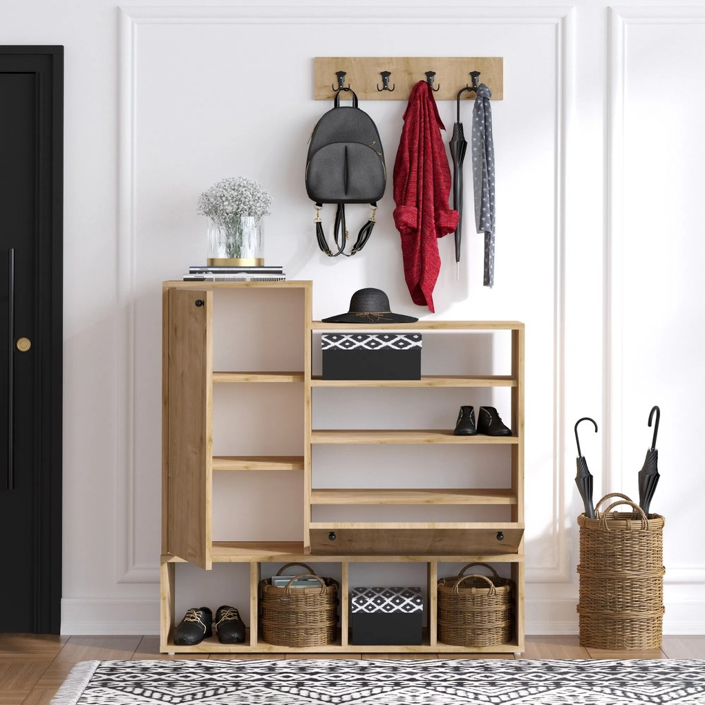 Mobilier hol Aliex 21 (stejar). 1072684