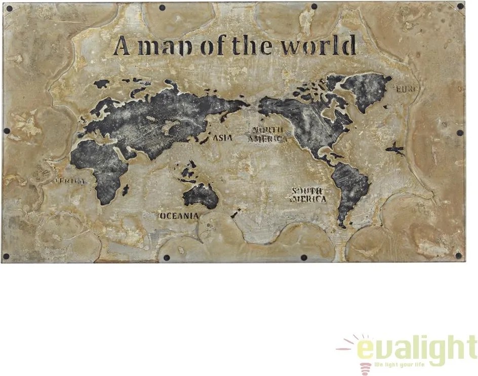 Masa desing industria style ATLANTIDE 160X90 0740252 BZ