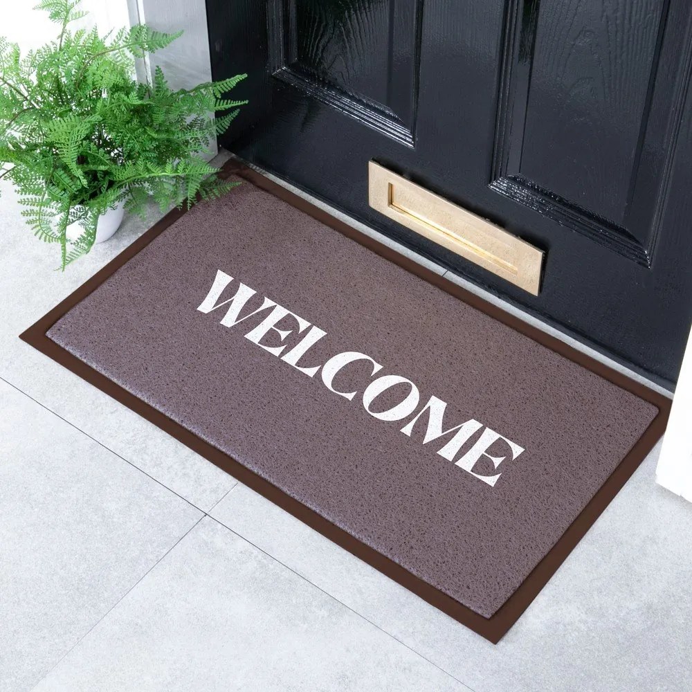 Covoraș de intrare din PVC 40x70 cm Welcome – Artsy Doormats