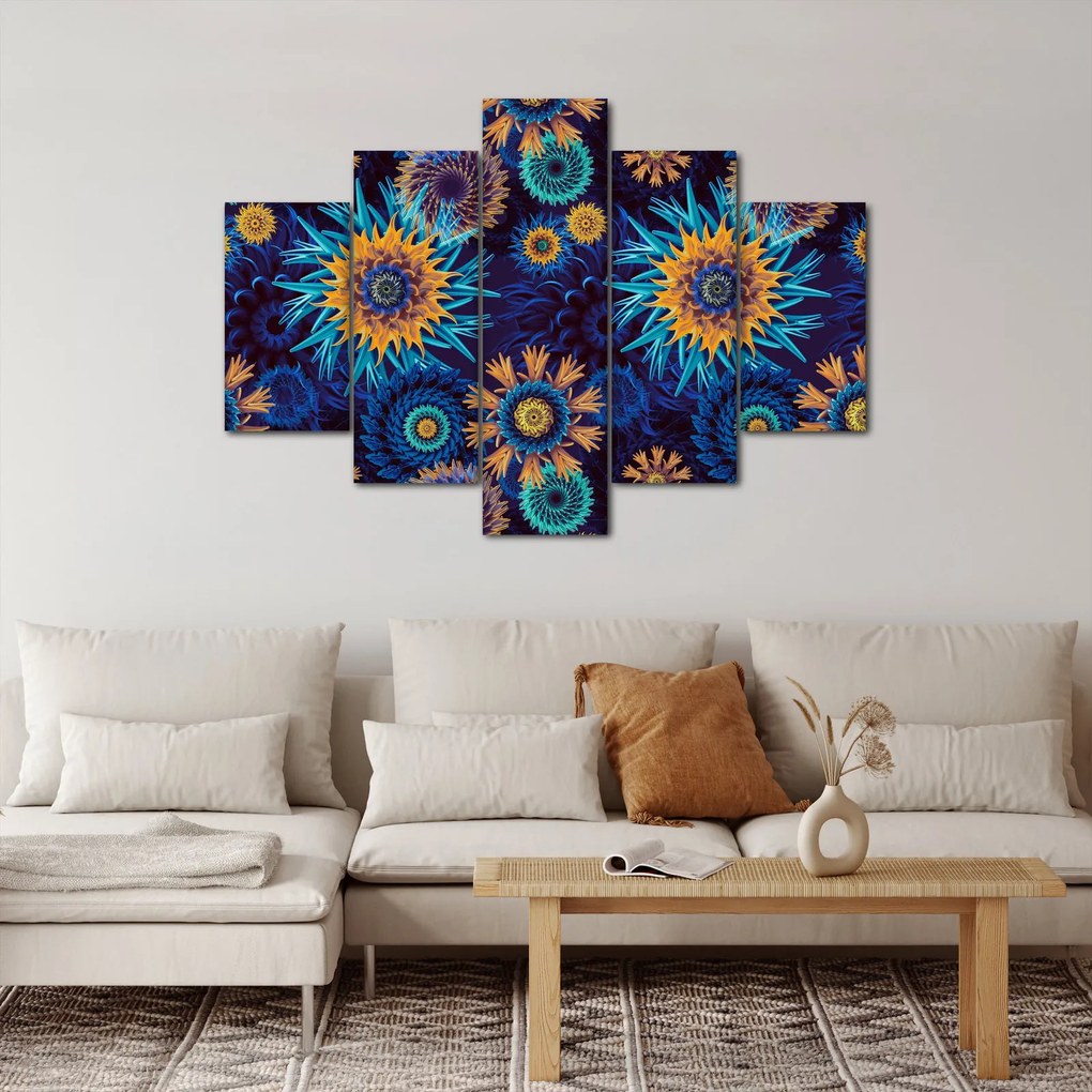 Tablou - 3D flori (150x105 cm)