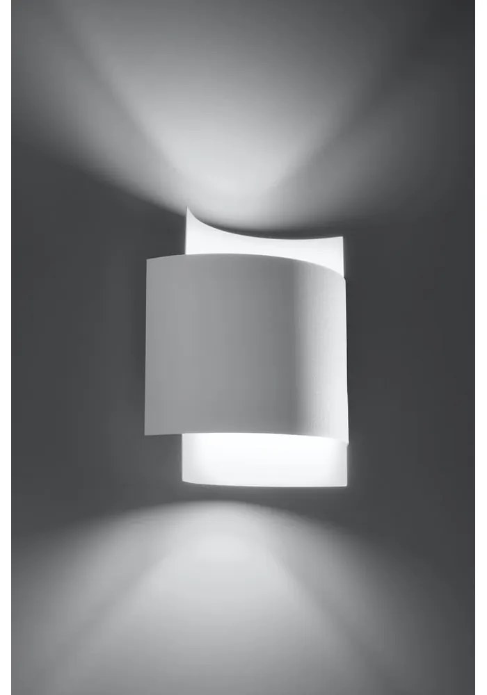 Aplică Sollux Fogmi, alb