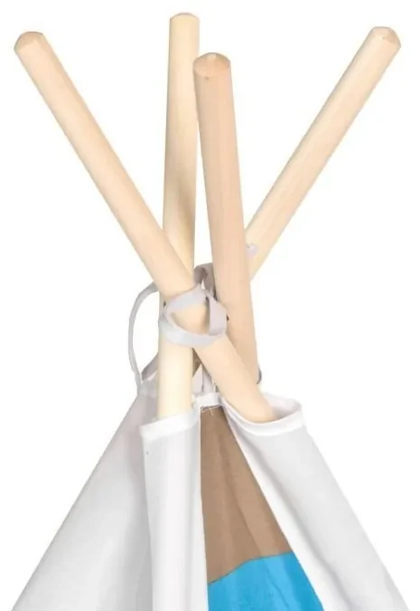 Cort Teepee, casă pentru copii cu un motiv frumos