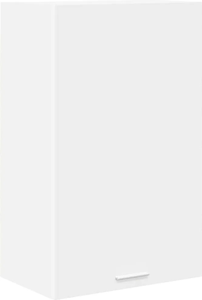 vidaXL Dulap suspendat cu depozitare Alb 50 x 31 x 80 cm Lemn compozit