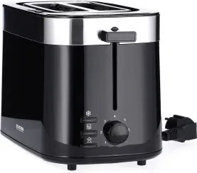 Severin AT 9264 - Prăjitor de pâine cu două fante 800W/230V inox/negru