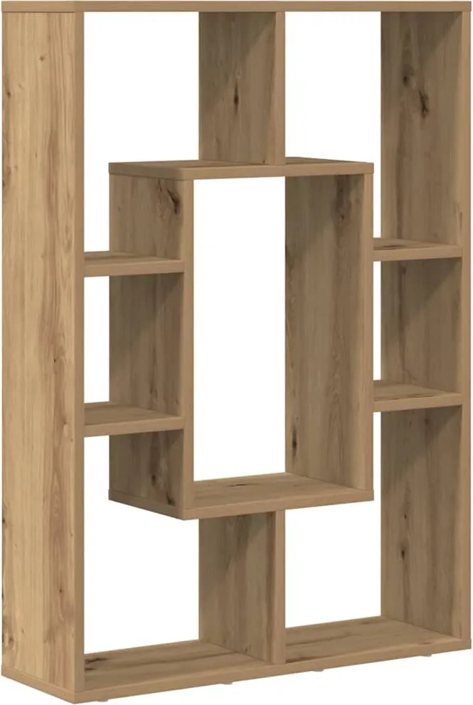 vidaXL Bibliotecă, stejar artizanal, 63x20x90 cm, lemn prelucrat