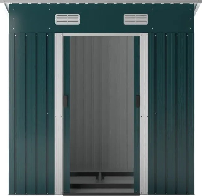 Jago Garden Casuta de unelte de grădină, verde, 182 x 186 x