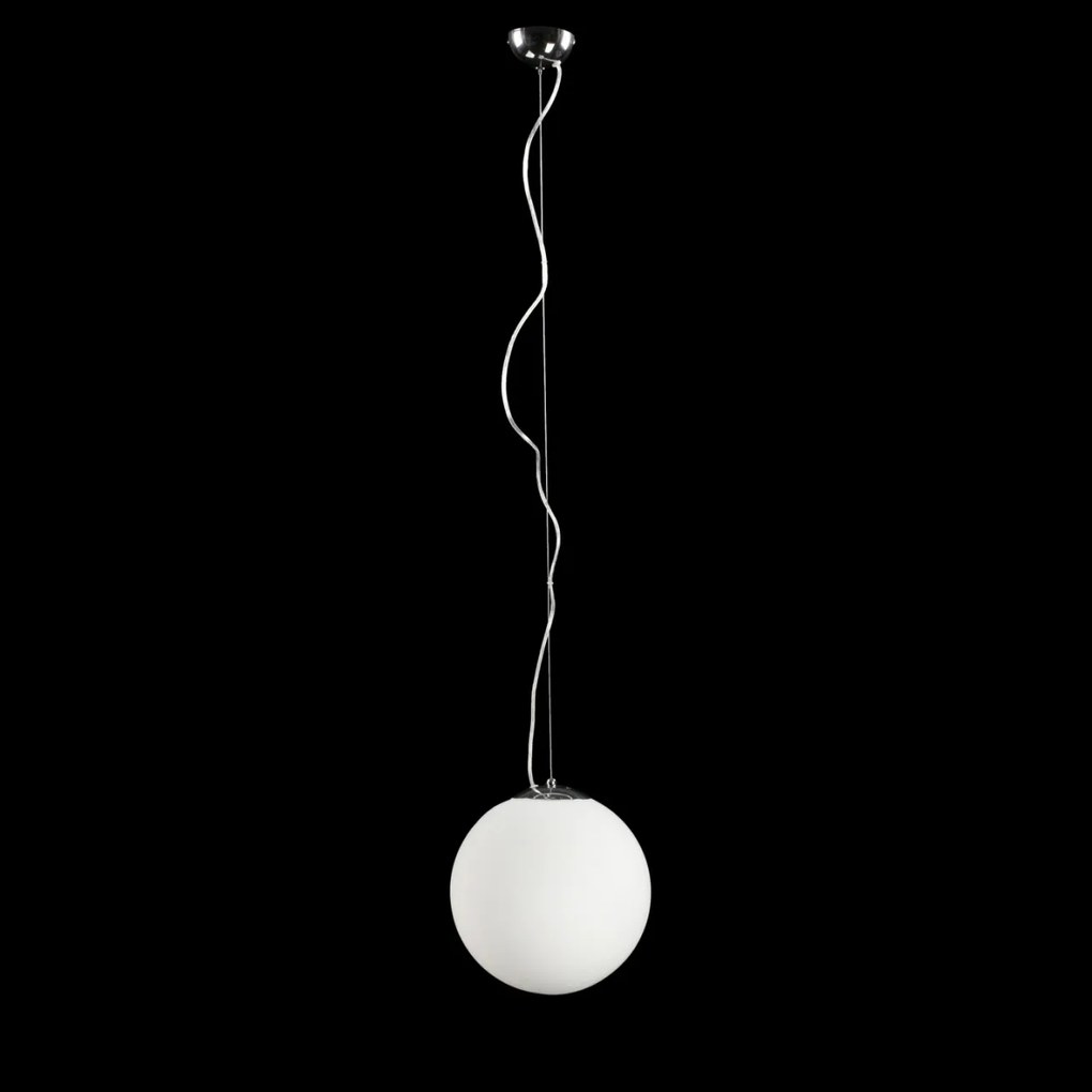 Pendul stil modern 25cm Ball alb