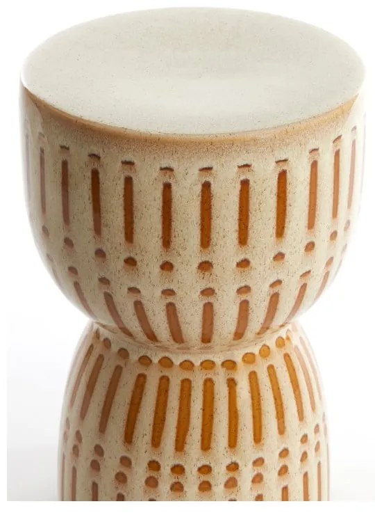 Măsuță auxiliară rotundă din ceramică ø 28,5 cm Finca – Light &amp; Living