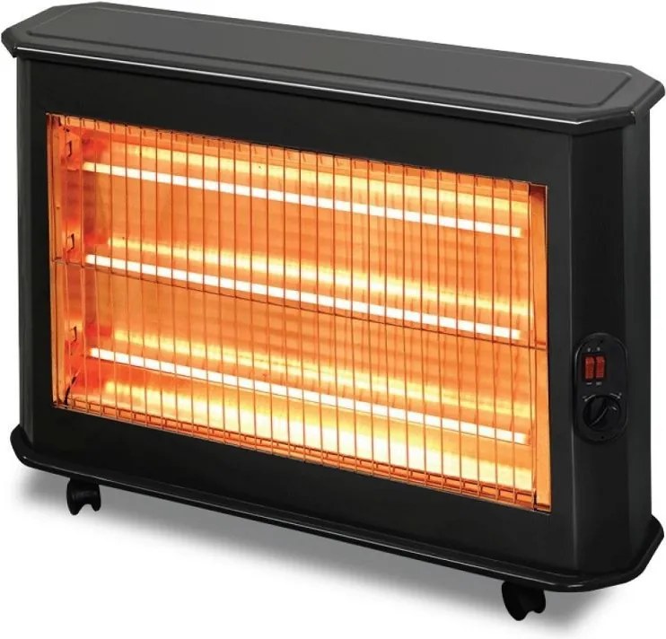 Radiator Semineu Hausberg cu Quartz,2 trepte putere, 2000 W