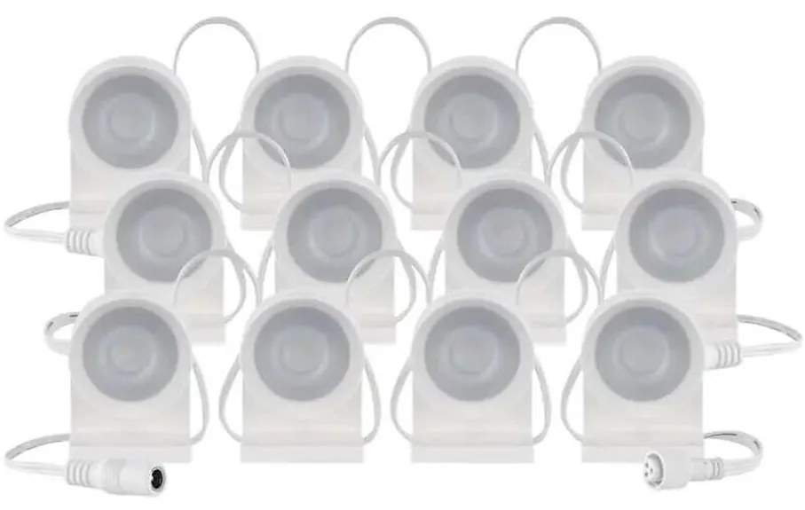 Lanț LED RGBIC+CCT decorativ GoSmart 12xLED/7W/230V 255 cm Wi-Fi Tuya