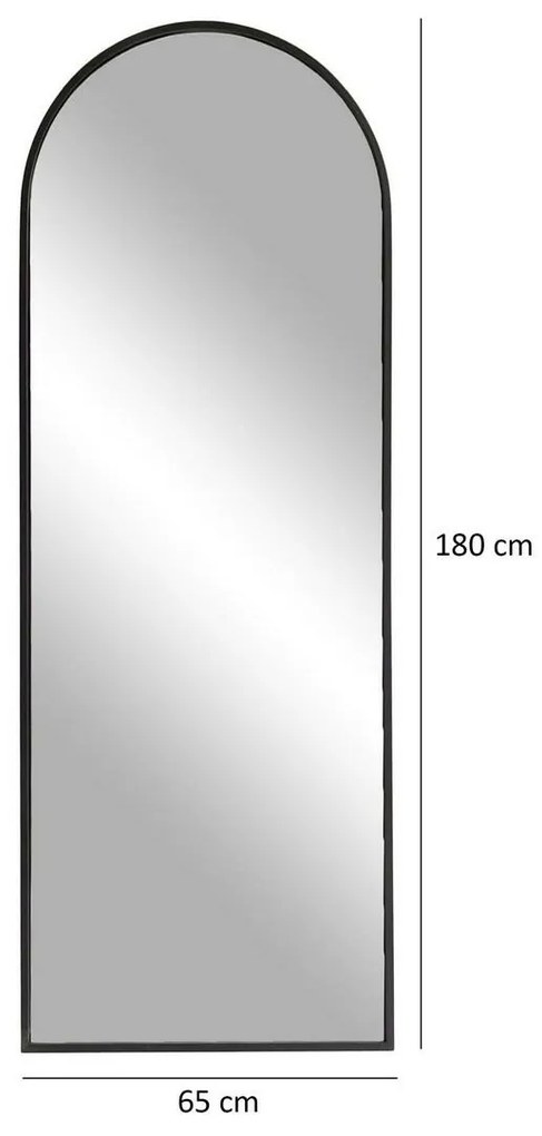 Oglindă Portal Matte Black