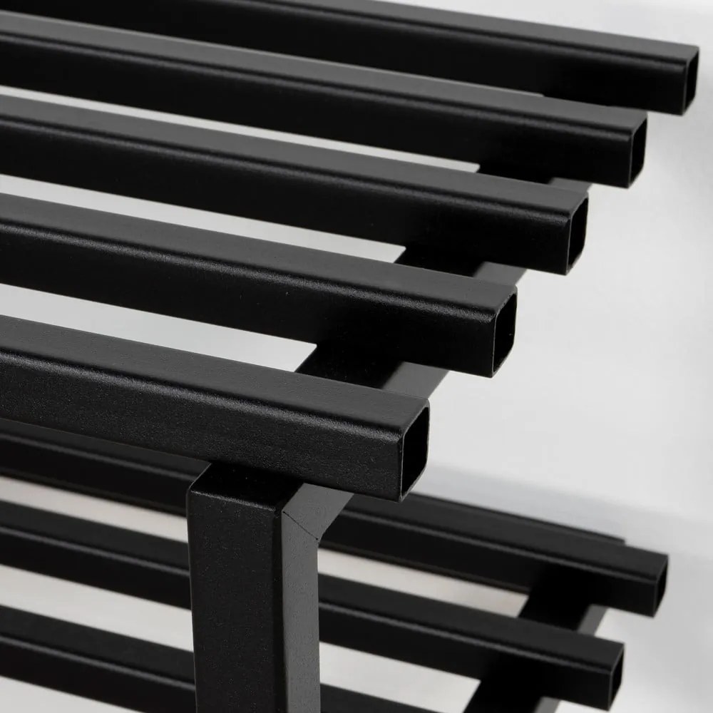 Pantofar negru suspendat din metal 71x26x34 cm Marco – Spinder Design