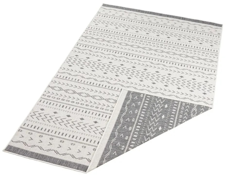 Covor adecvat pentru exterior NORTHRUGS Kuba, 120 x 170 cm, gri-crem