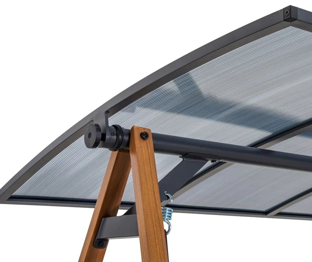 Balansoar de terasa Duisburg antracit L232 cm
