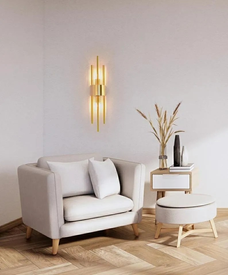 Aplica de perete design modern Amanda auriu