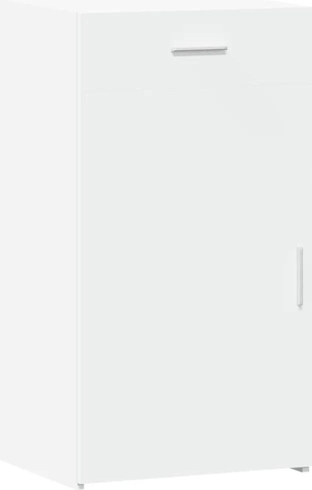 vidaXL Dulap, alb, 50x42,5x93 cm, lemn prelucrat