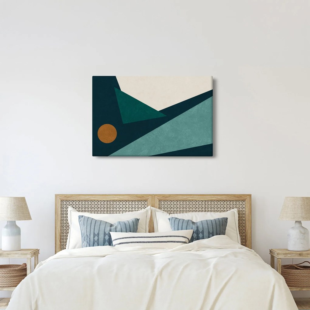 Tablou - Abstract cubic (90x60 cm)
