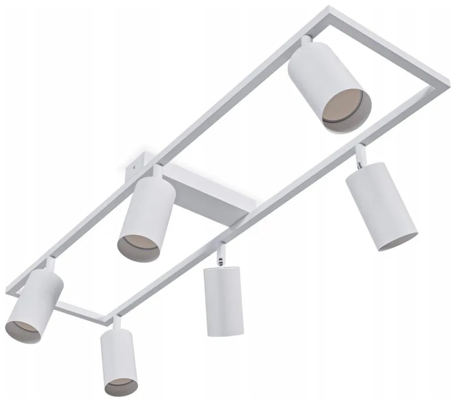 Plafonieră cu spoturi 6xGU10/30W/230V alb