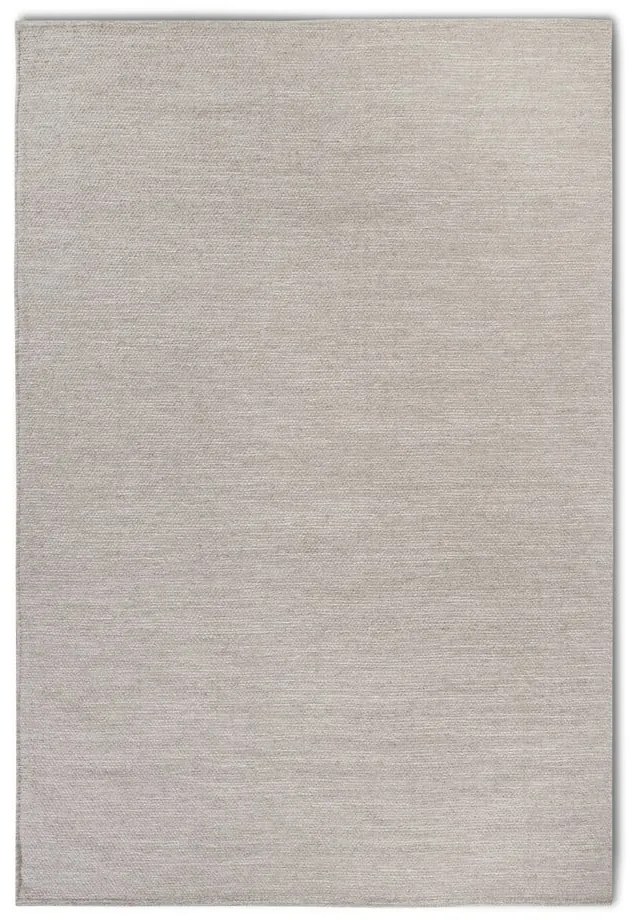 Covor bej țesut manual din amestesc de lână 120x170 cm Pradesh Linen White – Elle Decoration