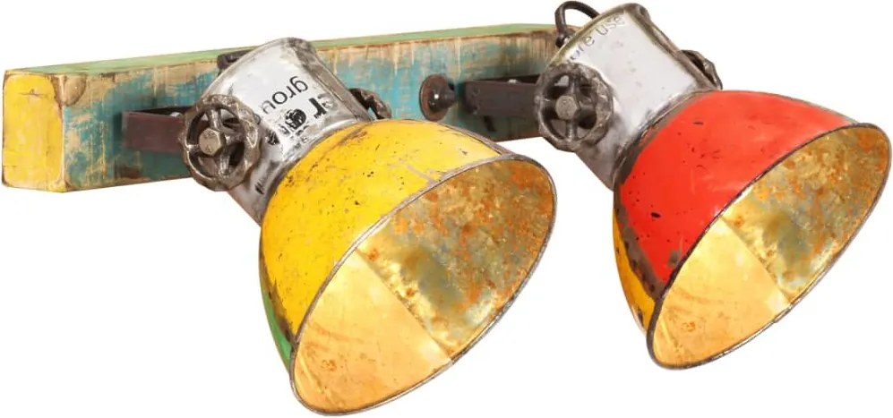 vidaXL Lampă de perete industrială, multicolor, 45x25 cm E27