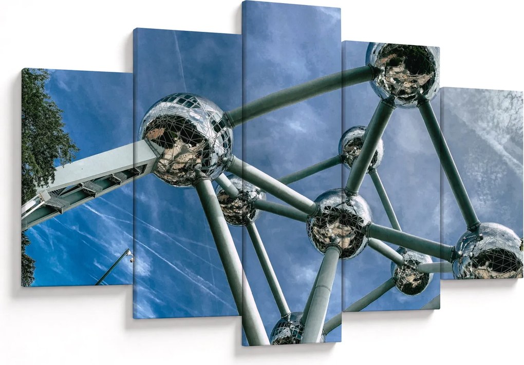 Tablou- atomium la Bruxelles (150x105 cm)