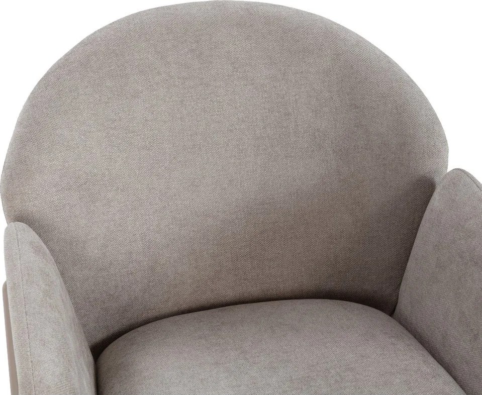 Set de scaune de sufragerie bej 2 buc. tapițat Aslin – MOME