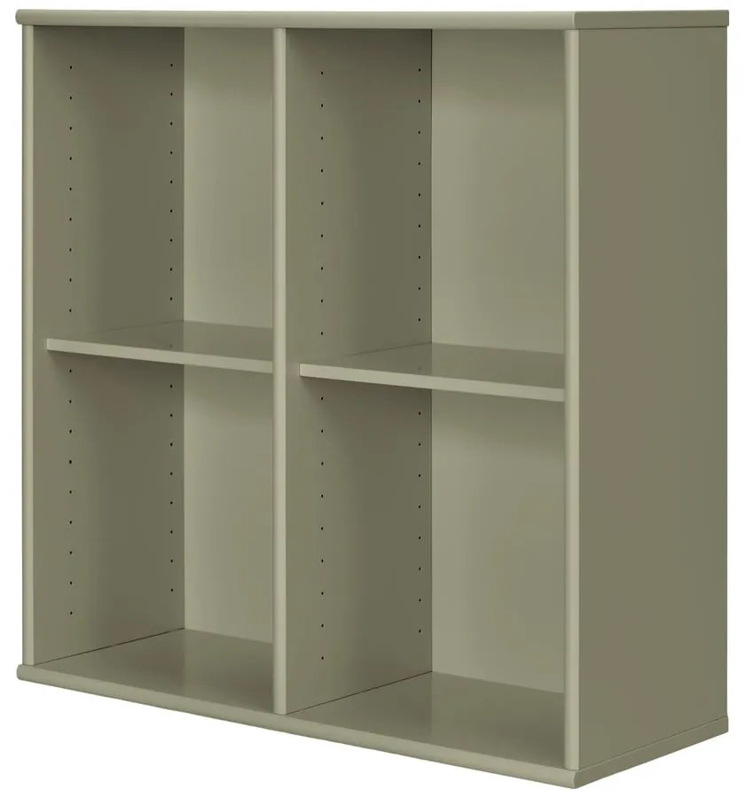 Bibliotecă kaki suspendată 70x70x27 cm Mistral – Hammel Furniture