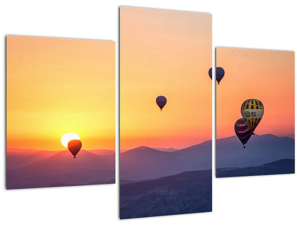 Tablou cu baloane de aer cald (90x60 cm)