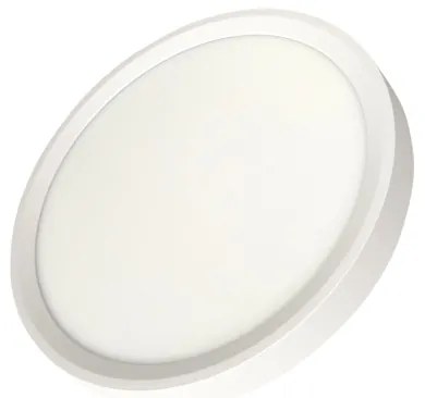 Plafonieră LED 18 W, 230 V, 3000/4000/6500 K, Ø 23 cm, alb