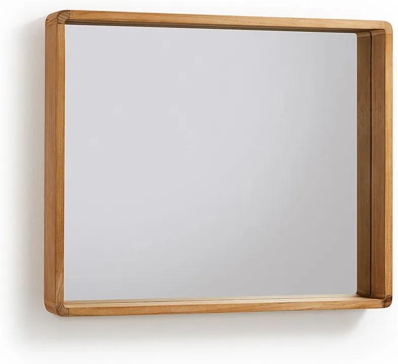Oglinda din lemn tec 80x65 cm Sunday La Forma