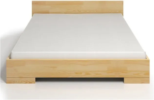 Pat dublu din lemn de pin SKANDICA Spectrum Maxi, 160 x 200 cm