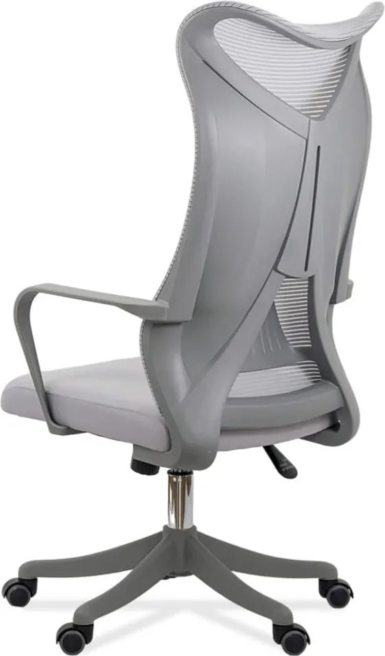 Scaun de birou ergonomic cu suport lombar si spatar inalt OFF 634 gri
