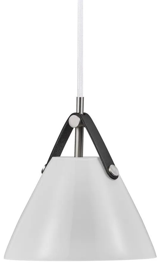 Pendul design nordic STRAP 16 sticla alba 2020013001 DFTP