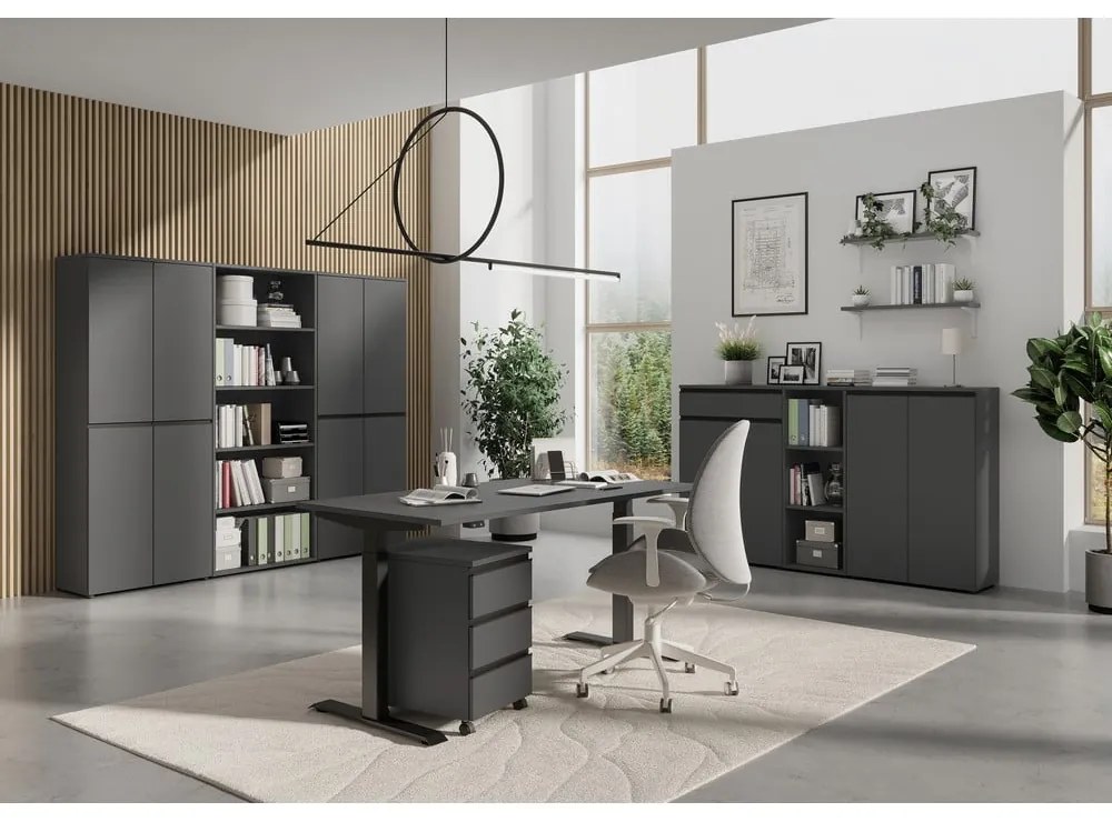 Birou reglabil cu înălțime ajustabilă electric 80x140 cm Bedano – Germania