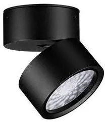 Spot LED aplicat directionabil diametru 8cm PULL negru, NVL-9030770