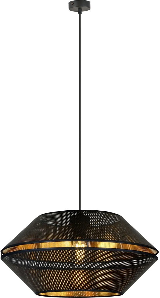 Emibig Malia lampă suspendată 1x60 W negru 1185/1