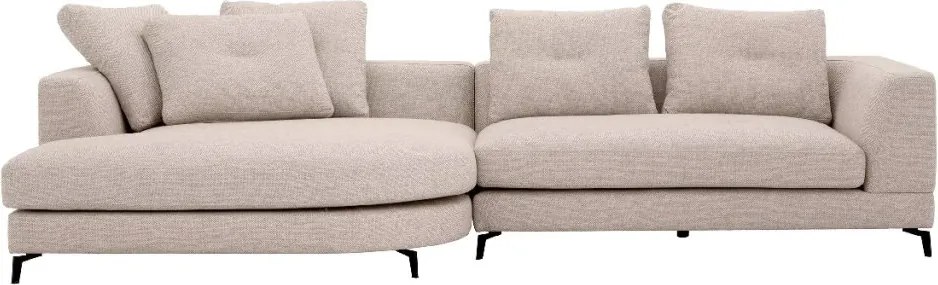 Canapea eleganta design LUX Moderno S left, Aveiro sand