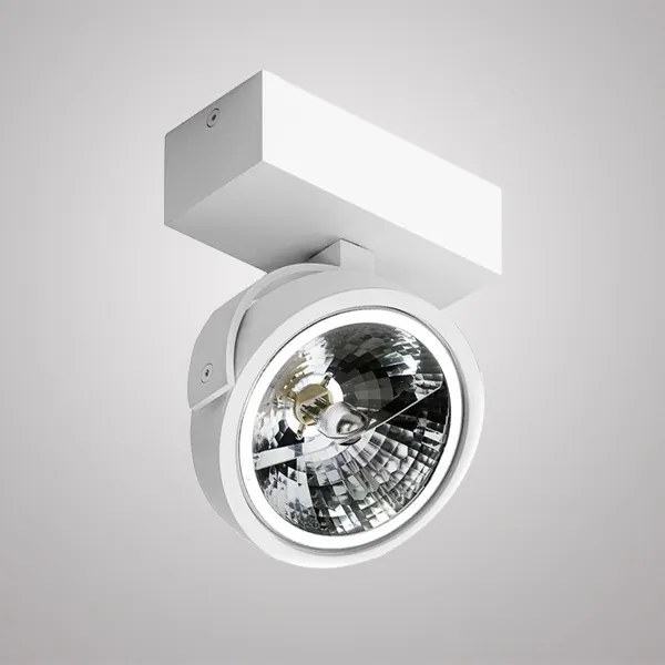Spot aplicat directionabil JERRY 1 12V alb ZZ AZ1364