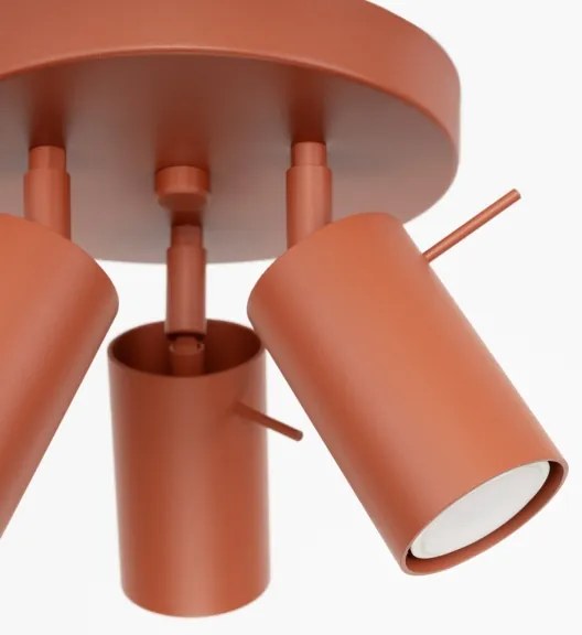 Spot Sollux SL.1509 RING 3xGU10/10W/230V roșu