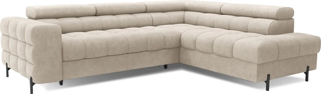 Colțar lemn masiv Ferry Extensibil Material Aura 18, 276 × 72 × 200 cm