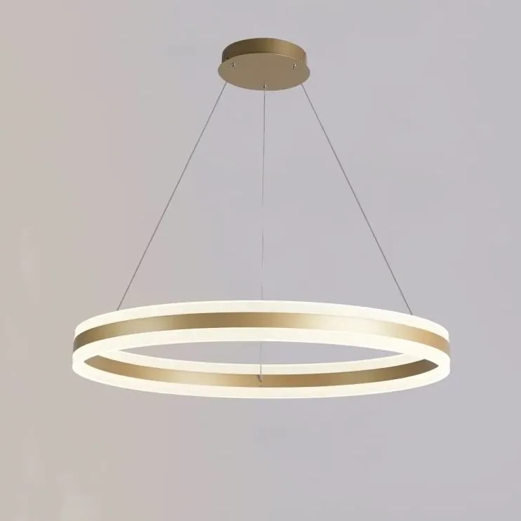 Lustra circulara LED Ada 100cm, Gold