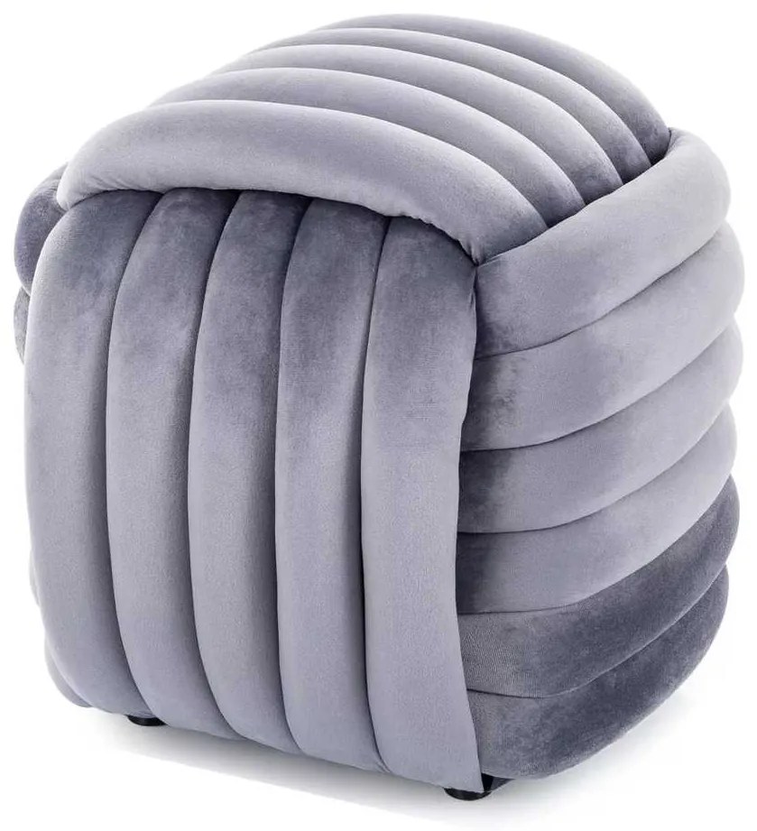 Taburet Laire Velvet, gri